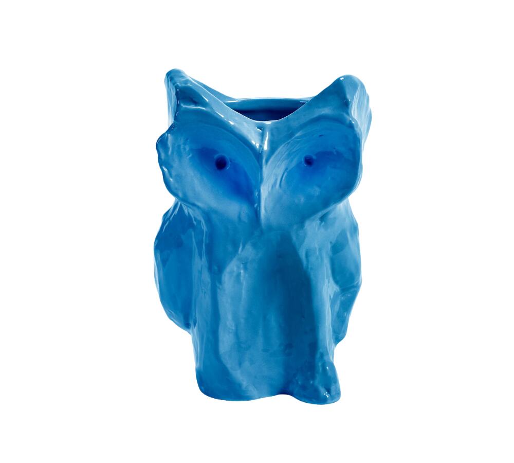 x Marni ugle vase, S - Blue after midnight